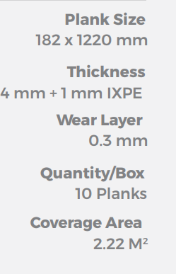 Champion SPC Click Flooring Olso White 